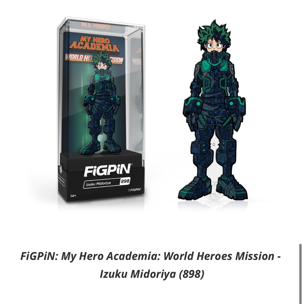 My Hero Academia Deku Figpin